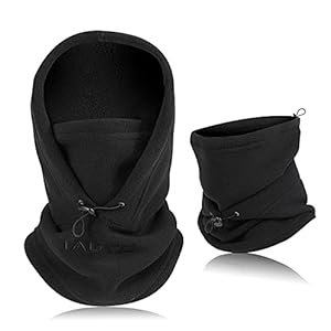 TAGVO AP831BK Fleece Sturmhaube Schwarz