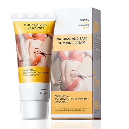 OIXEY 2 Piezas Crema Reductora Anticelulítica,Reafirmante Corporal Para Abdomen, Cintura Y Glúteos,Quema Grasa,Reduce Celulitis,Para Mujeres Y Hombres 60G