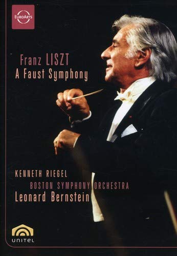 Liszt - A Faust Symphony / Bernstein, Riegel, Boston Symphony