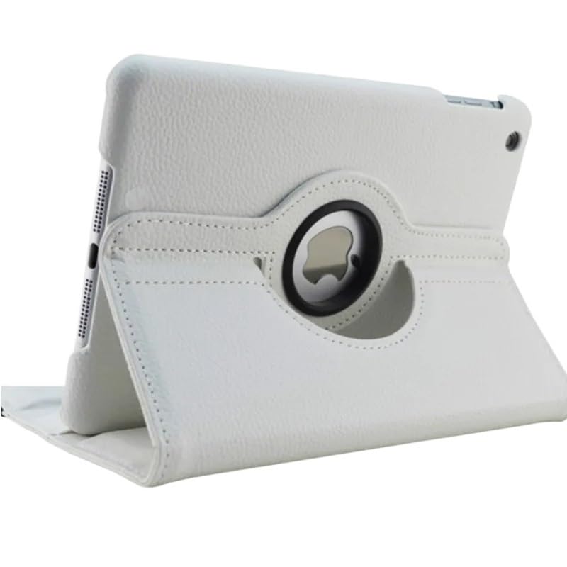 PMPLBEBAZ Suitable for Samsung Galaxy Tab Note Pro 12.2' P900 P901 P905 Tablet Case 360 Rotating Bracket Flip Stand PU Leather Cover(White)