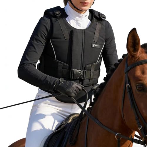 Gilet d'équitation veste de protection équestre confortable et respirante