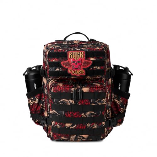 Image of WOLFpak 25L Athletic Gym Backpack - Durable 1000D Waterproof Oxford Material with MOLLE Webbing, Laptop Pocket
