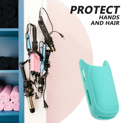 Funda de silicona para planchas y rizadores de cabello 2 unidades miniatura 6