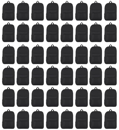 Image of Yacht & Smith 48 Pack Backpack, Bulk 17 inch Lightweight Outdoor Travel Gym Corporate Events Bag