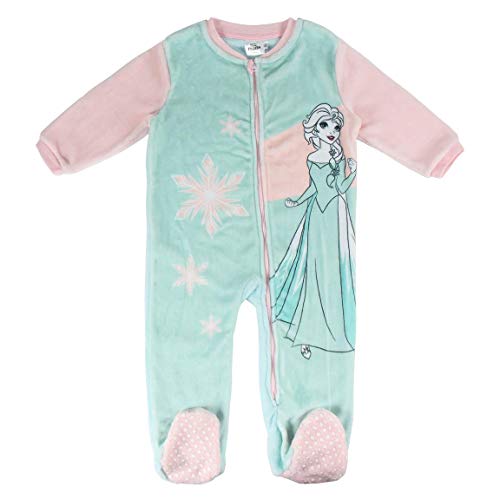 Artesania Cerda Pijama Dormilón Coral Frozen 2 Conjuntos, Turquesa (Turquesa C23), 6 Años para Niñas