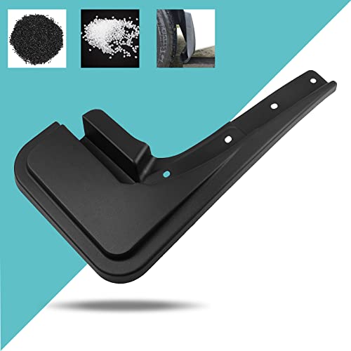 Image of Mud Flaps Compatible with 2026 Ford Maverick Accessories 2022-2025 Splash Guards All Weather Fender Guard Mudguards Sediment Protection No Need to Drill Holes