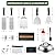 18PCS Griddle Accessories Kit, Flat Top Grill Accessories Set for Blackstone and Camp Chef, Grill Spatula Set with Enlarged Spatulas, Basting Cover, Scraper for Outdoor BBQ