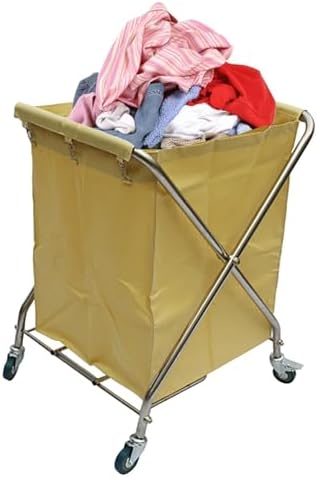 Commercial Grade Removable Laundry Cart Liner Replacement for Cleaning Carts & Service Carts Versatile Hook Design for Easy Use