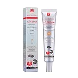 Crema CC Que Cambia De Color Coreana, Cuidado De La Piel Y Maquillaje 2 En 1, SPF 25, Hidratante, Duradera y Ajuste de Color, para un Acabado Perfecto