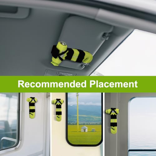 Image of Window Breaker, 3-in-1 Emergency Escape Tool with Car Safety Hammer and Seat Belt Cutter, Safety Emergency Car Tool for Car, Office, Home, Green
