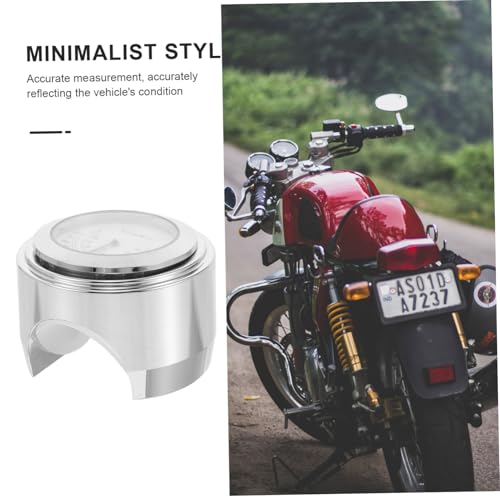 Termómetro manillar motocicleta exacto medidor analógico impermeable de temperatura de moto 5