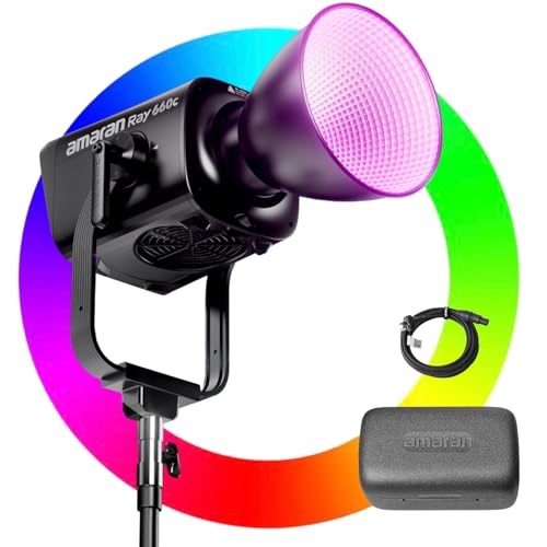 Amazon | Amaran Ray 660c 660W フルカラー RGB スタジオライト