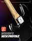 Donner E Bass Gitarre Anfänger Set, 4 Saiten P-Stil Bass Gitarren in voller Größe Elektrobass mit Gitarrentasche, Gitarrengurt und Gitarrenkabel (Schwarz)