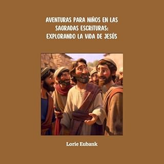 Diseño de la portada del título Aventuras para ni&ntilde;os en las Sagradas Escrituras