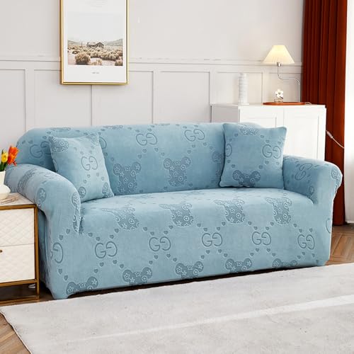 Housse canapé extensible jacquard dessin animé pour décorer votre salon - 3