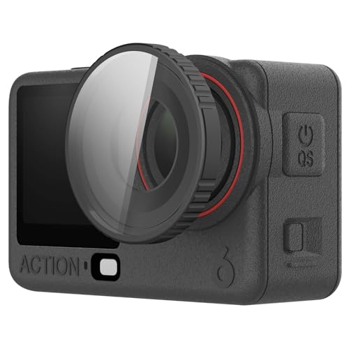 For DJI Osmo Action 6�J�����p�ی샌���Y �J���������Y �ϏՌ��E�ϗ��������w�R�[�e�B���O ���w�K���X�����Y ���h�~ �܂�h�~ ���t���͊ȒP [���s�A���i]