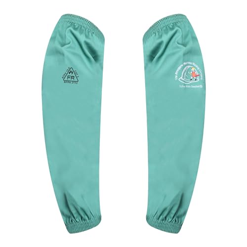 Image of Strongarm Welding Sleeves in Fire-Repellent 9oz Cotton with Wide Open Elastic 21 Inch