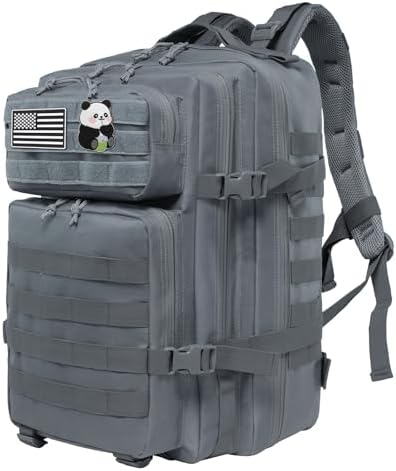 Delgeo Mochila Tactica 25L/45L Militar,Gran Capacidad Mochila,Ple...