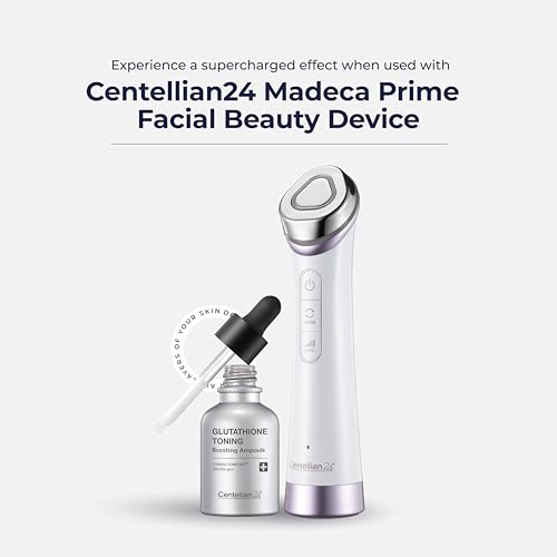 Centellian 24 Prime Facial Toning Device - 2-in-1 (Tingle Shot) + 3 Boosting Ampoules Set (3 x 1.01fl oz) - Hydration, Firming, Even Skin Tone with Hyaluronic Acid, PDRN, Glutathione, Korean Skin Care - Image 7