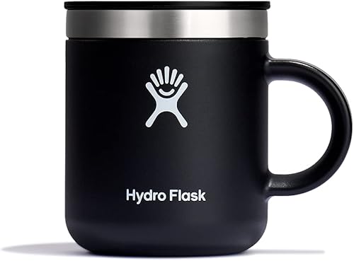 Hydro Flask Taza reutilizable de acero inoxidable, aislada al vacío, sin BPA, no tóxica