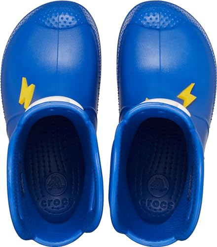 Image of Crocs Kids' Handle It Rain Boots | Waterproof Slip On Shoes | Kids' Rain Boots