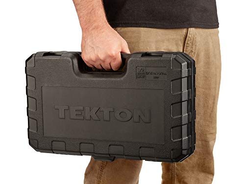 Tekton 1/2 Inch Drive Deep 6-Point Impact Socket Set, 21-Piece (5/16 - 1-1/2 In.) | Sid92306 #TOP4