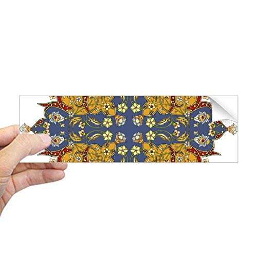 Autocollant rectangulaire feuilles parallèles pour personnaliser vos carnets de notes - 2