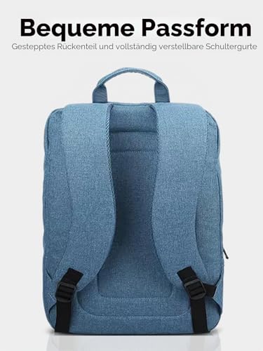 Lenovo 39,6 cm Casual Backpack B210 – Blau – Ansicht 3