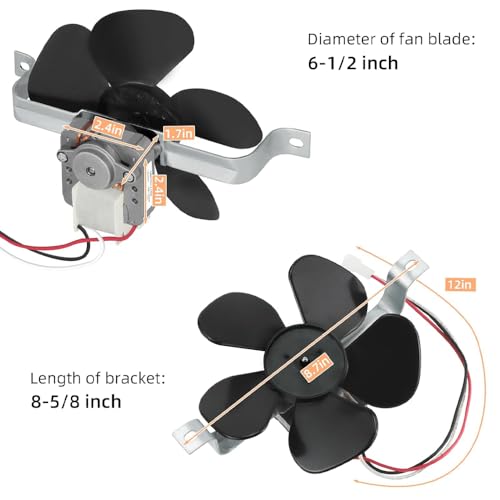 97012248 Range Hood Fan Motor Replacement for Broan NuTone Replaces BP17 AP4527731 99080492 1172615 97005161 99080533 99080410 99080363 ER97012248