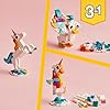 LEGO Creator 3in1 Magical Unicorn Toy - Animal Figure Transforms into a Seahorse or Peacock - Creative Gift for 7+ Year Old Girls & Boys - 31140 #5