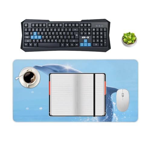 Tapete para escritorio impermeable 60x30 cm antideslizante miniatura 4