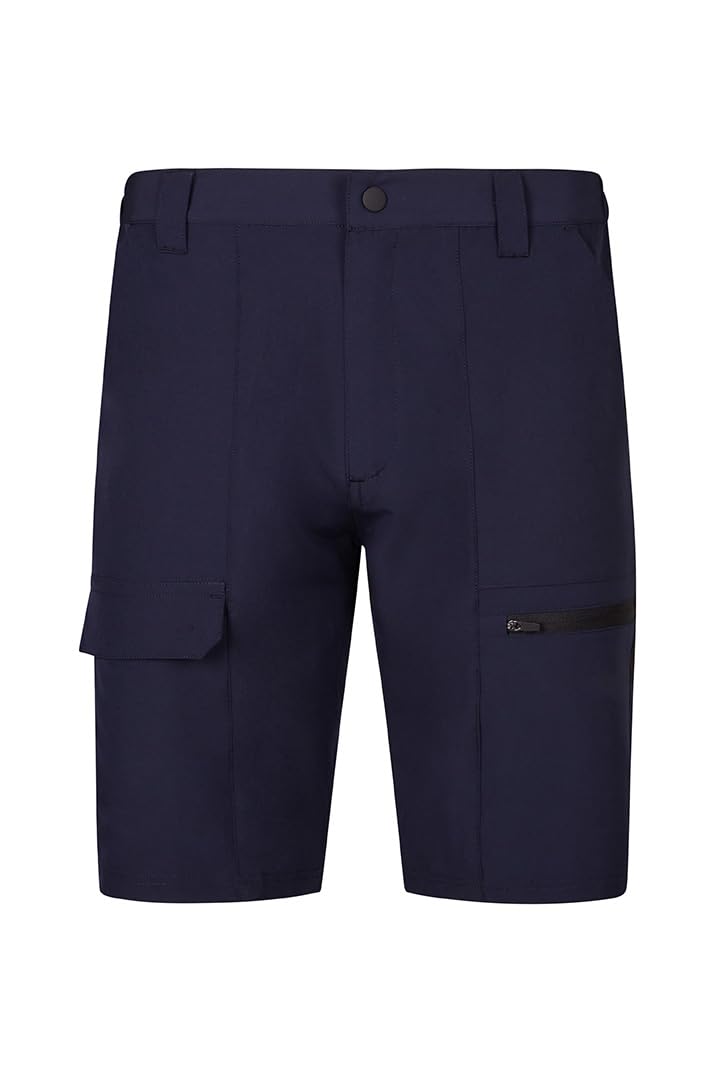 Velilla 103032S; Bermudas Trekking Stretch Bicolor; Color Azul Navy y Negro; Talla M