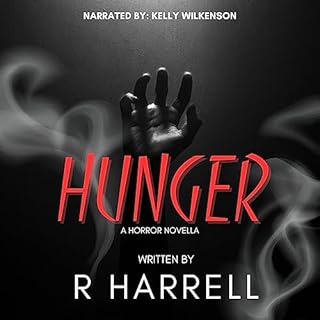 Hunger Audiolibro Por R. Harrell arte de portada