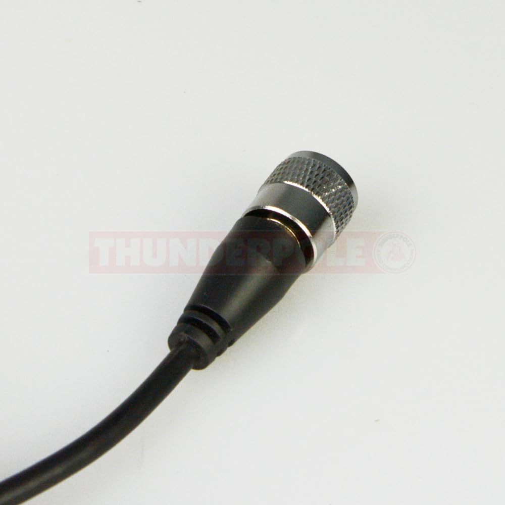 Thunderpole PL259 4m Patch Lead CB & Ham Radio Premium Black RG58 A/U Cable - Image 3