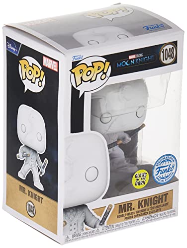 Funko Marvel Moon Knight Mr Knight Glow in The Dark Pop! Vinyl Collectible Figure - Limited Edition Exclusive - Image 2