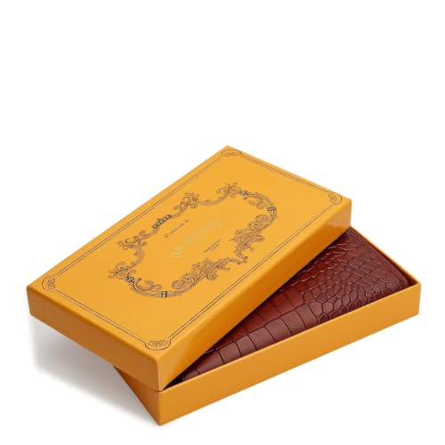 Image of Da Milano Premium Leather Wallet for Women | Multi Compartment Travel Wallet - Cherry Red