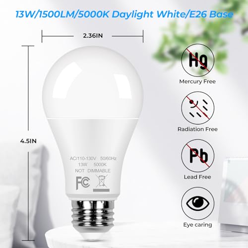 Gobright 12-Pack A19 Led Light Bulbs thumb #1