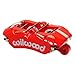 Wilwood Caliper-Forged Dynapro 4 5.25in Mount-Red-Universal 1.38/1.38in Pistons .81in Disc
