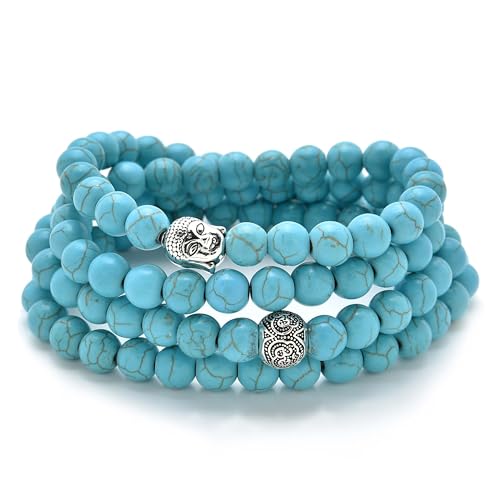 Perles de prière Mala 108 collier bouddhiste et bracelet tibétain zen
