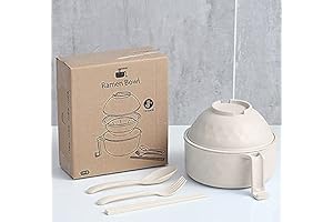 Ramen Cooker with Ramen Bowl Set - College Dorm Room Essentials