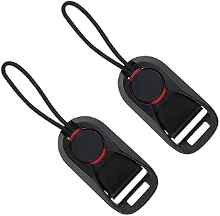 DXiongW 2 Pieces Camera Strap Rapid Connectors with Base Quick Release Buckle Kit Shoulder Neck Strap Clip Adapter for SDLR Cameras Binoculars Adapter
