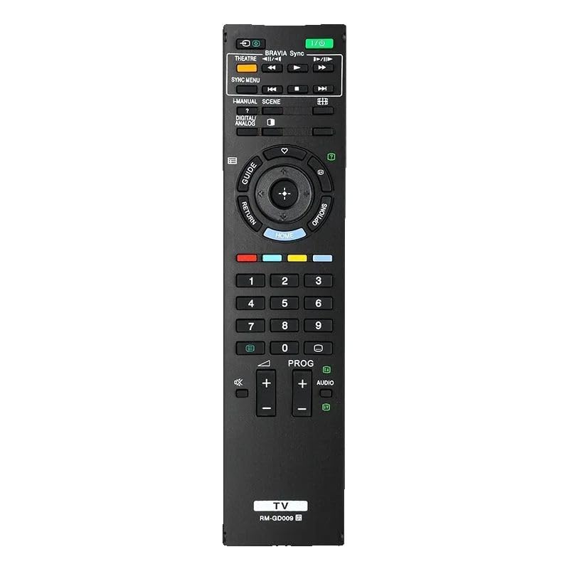 1 pièce RM-GD009 for Remplacement de télécommande, for TV KDL-32EX400 KDL-32EX500 KDL-40EX400 KDL-40EX500 KDL-46EX500