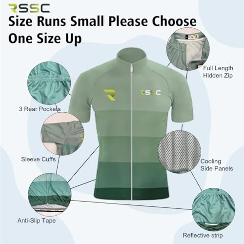 Cycling Jersey Men Set Peak Color
