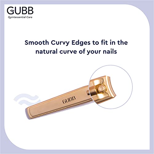 GUBB Nail Clipper For Men & Women - Fits naturally, Cuts precisely |Elegant designed |Easy to hold |Safe for skin |sharp blades | Offers well-groomed nails | Suitable for men... - Image 4