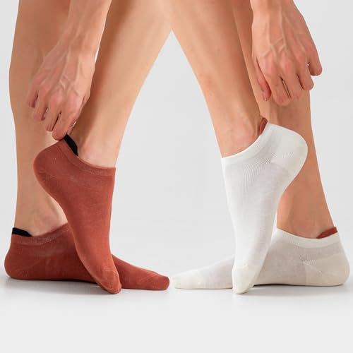 Image of 4-6 Pack Running Ankle Socks Low Cut Liner No Show Athletic Sport Tab Socks