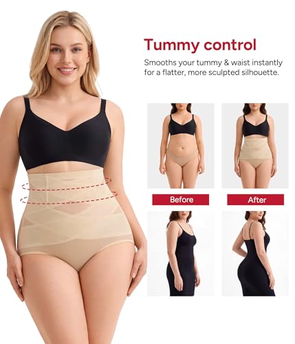 Image of Nebility Womens' Tummy Control High Waist Trainer Body Shaper