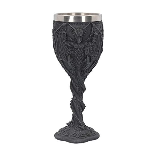 Nemesis Now Final Offering - Copa de Copa (10,5 cm), Color Negro