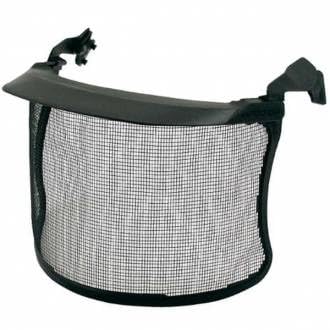 Kong Italy Protective Net Visor with Matte Black Coated Mesh, Lightweight Face Shield for Eye and Face Safety
