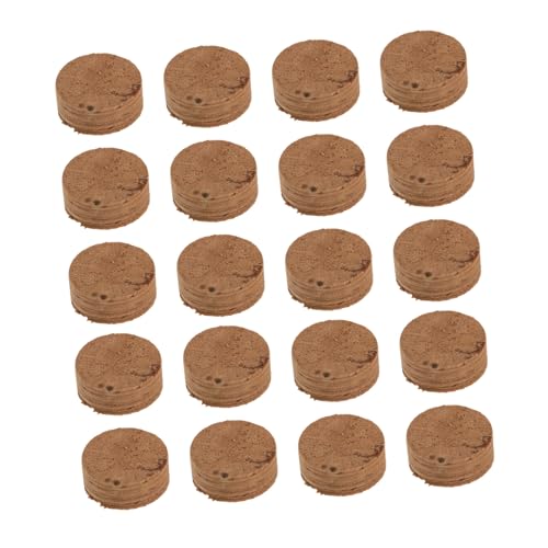 YARNOW 20-Pack Saxophone Cork Pads 9.4mm Diameter Soft Key Cushions