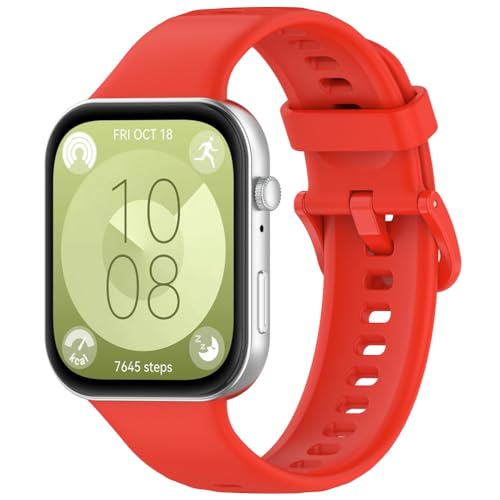 Pack de 3 correas para Huawei Watch Fit silicona miniatura 4
